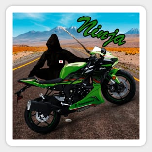 Ninja Kawasaki Motorcycle Sticker